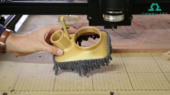 Low Cost Dust Shoe for the X-Carve CNC Router Dust Shoe for X-Carve