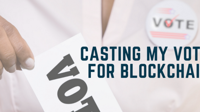 Vote for blockchain