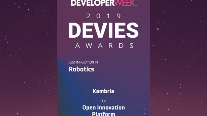 Kambria Wins Best in Robotics at 2019 DEVIES Awards!