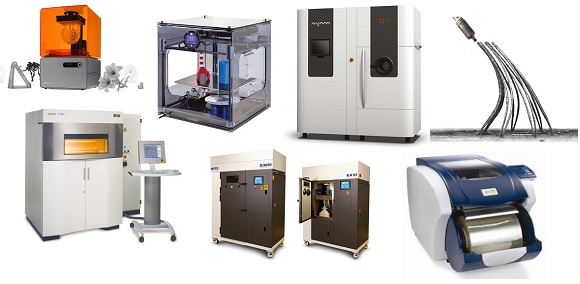 Image of 8 different types of 3D Printers l 3D Printing