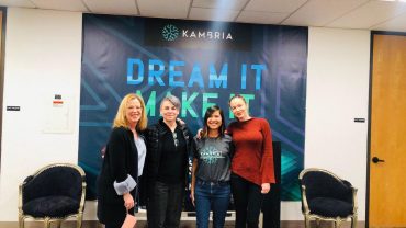 MK Hicks, Andra Keays, Tra Vu, Jessie Armstrong (pictured left to right)