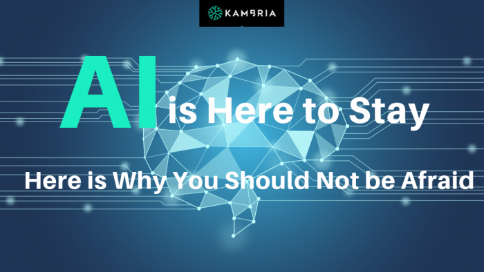 AI is Here to Stay. Here is Why You Should Not be Afraid.