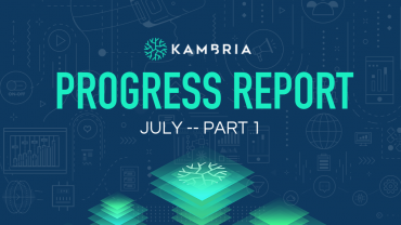Kambria Progress Report -- July 2019, Part 1