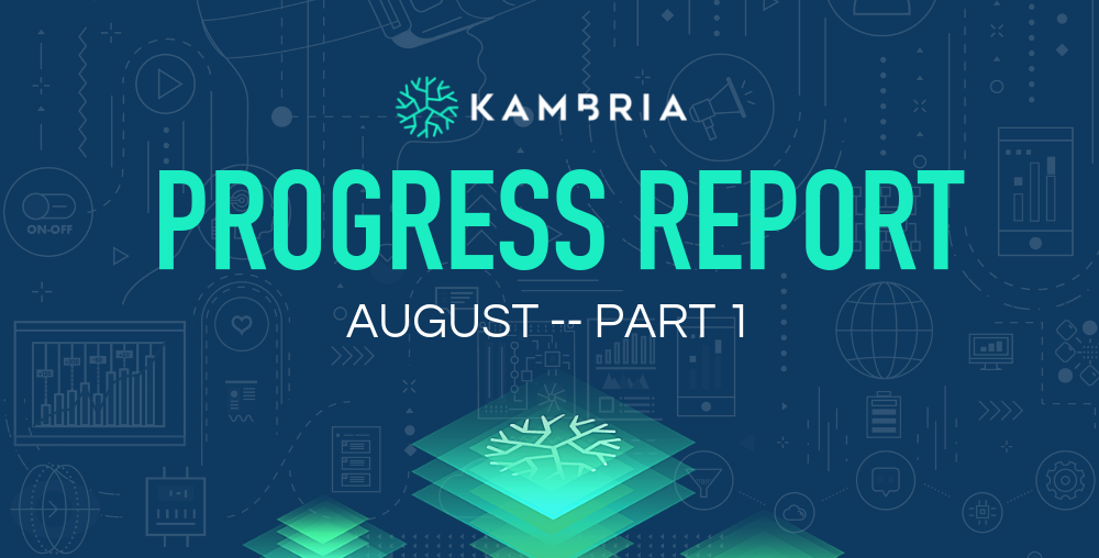 Kambria Progress Report August 2019 Part I