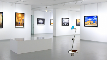 Xeo Chu Virtual Exhibition Ohmni Telepresence Robot