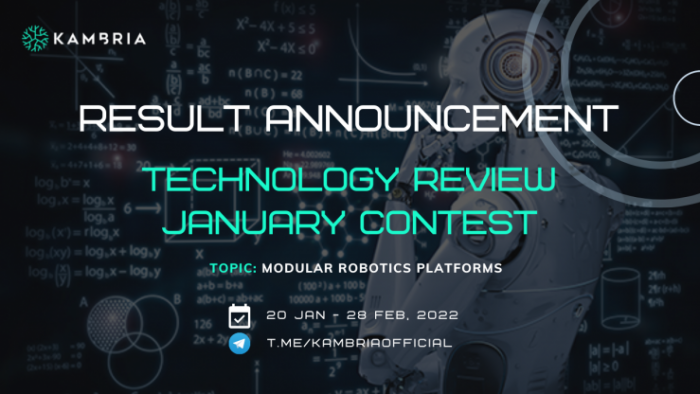 Result Announcement: Technology Review January Contest