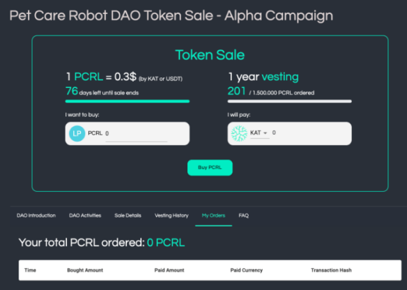 join in the journey of Social Impact Investing by purchasing DAO LP Tokens 