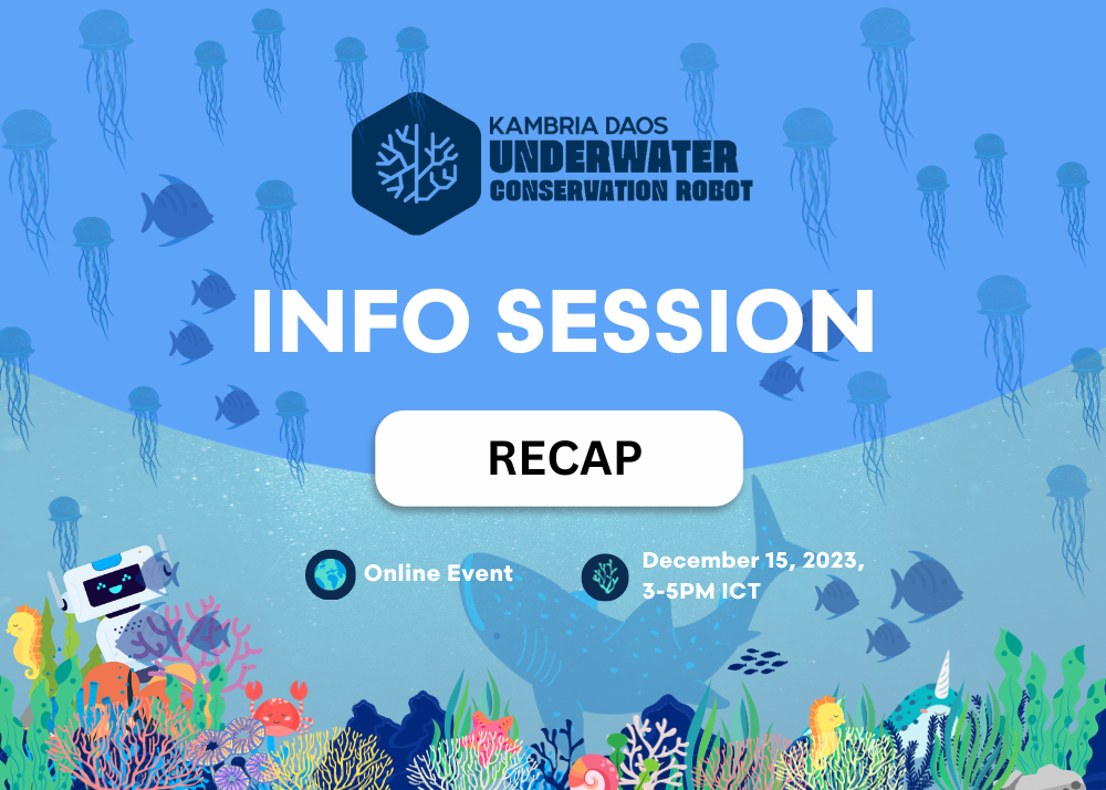 Underwater Conservation Robot DAO - Info Session Recap 