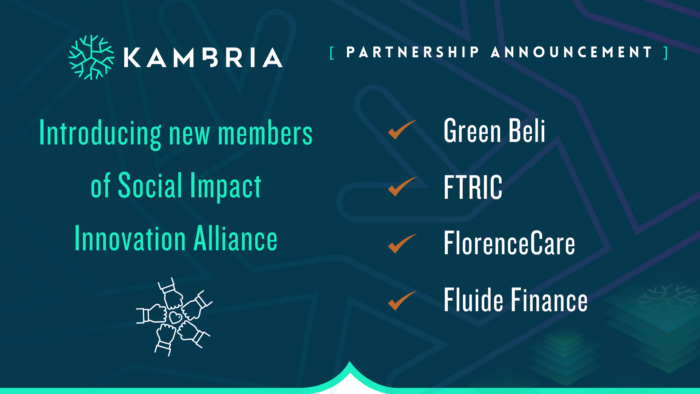 Introducing new members of Social Impact Innovation Alliance: Green Beli, FTRIC, FlorenceCare, Fluide Finance