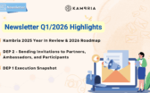 Kambria Newsletter Q1/2026: DEP 2 Awaits – Calling all Changemakers